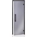 Dveře do sauny Black grey 7x19 osika