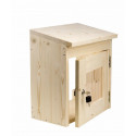 Kryt na saunový regulátor drevený