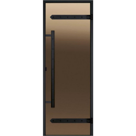 Harvia dvere do parnej sauny Legend 7x19, bronzové